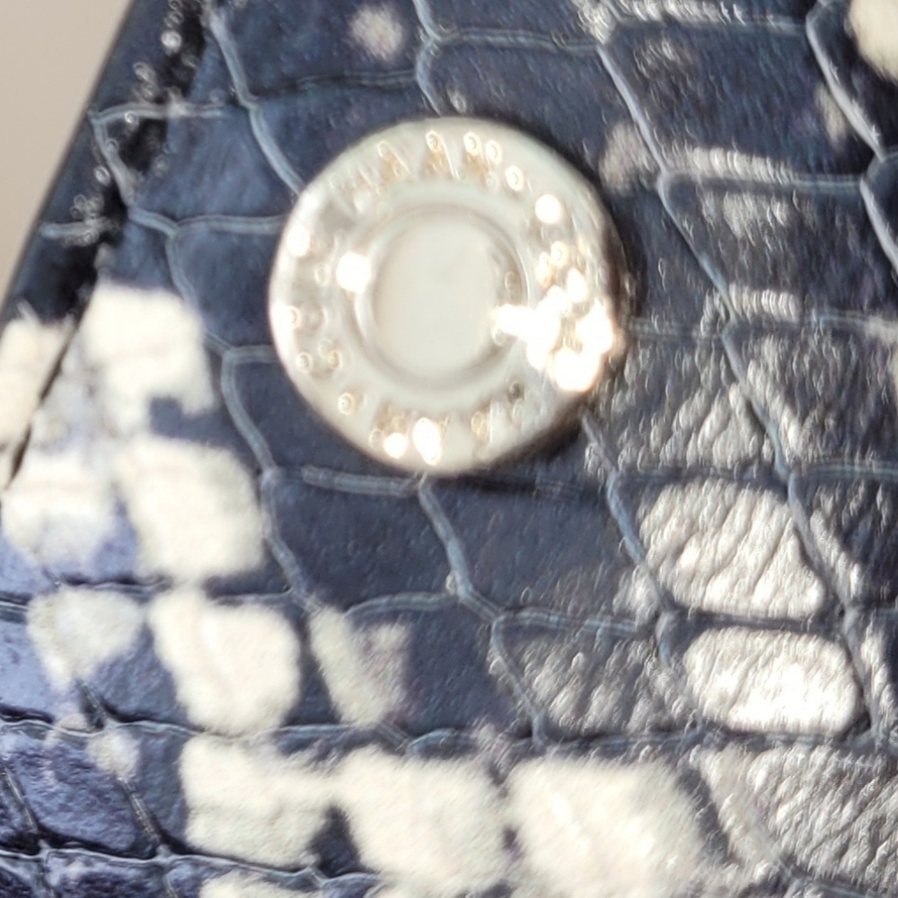 Cole Haan Winona Snakeskin-Print Leather Slide Sandals Sz 7.5 (originally $140) - Picture 4 of 4